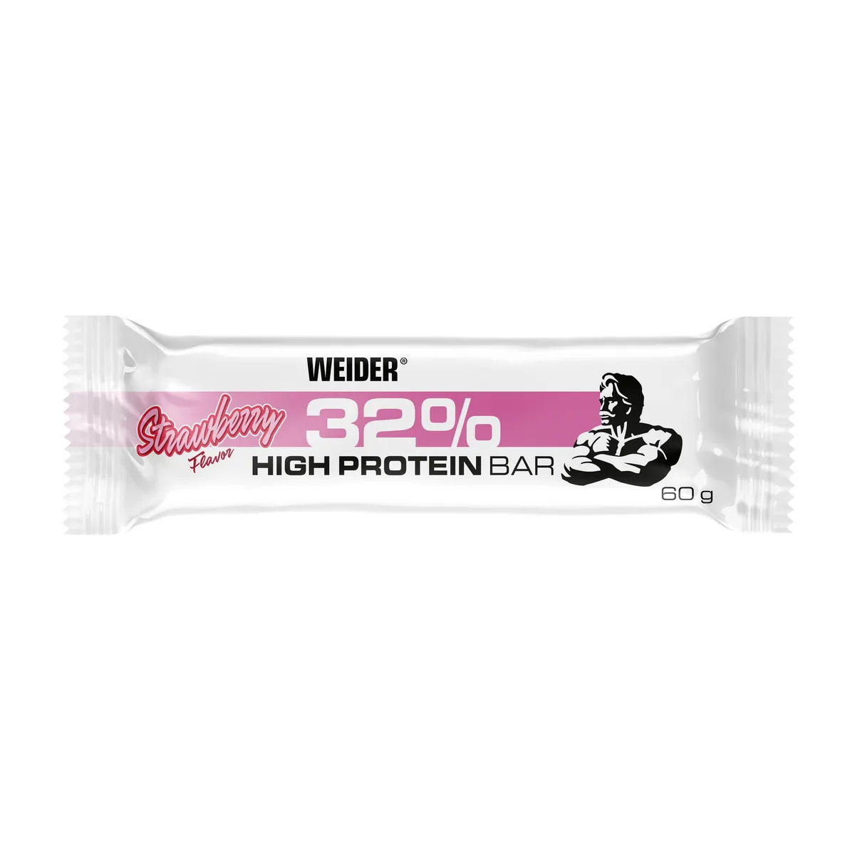 32% Protein Bar (12x60g) Erdbeere – Bild 8