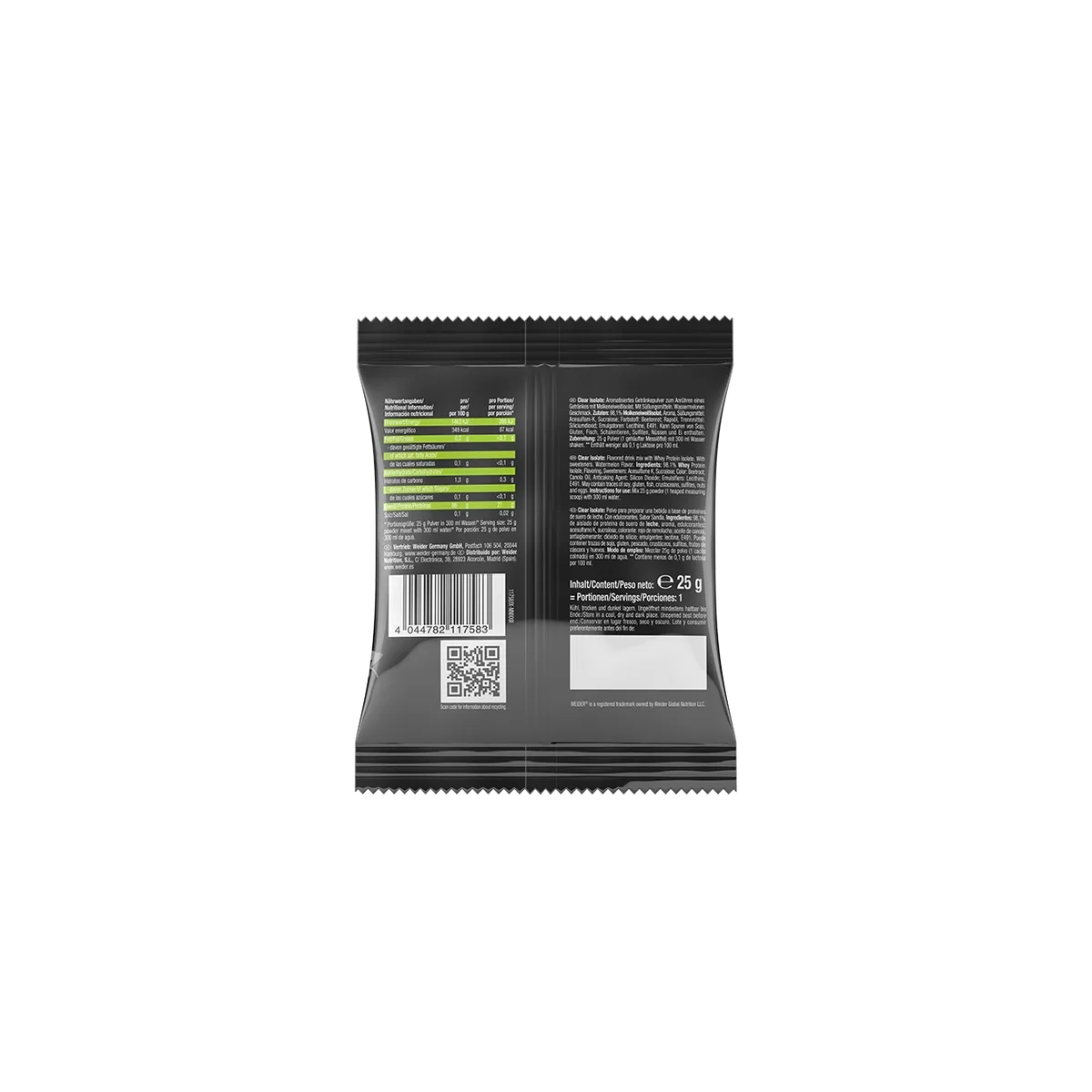 Clear Isolate Probierbeutel Watermelon / Probierbeutel (25g) – Bild 7