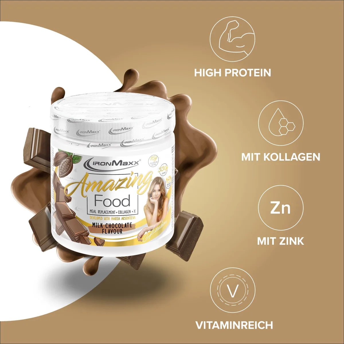 Amazing Food (330g) - Milk Chocolate – Bild 7