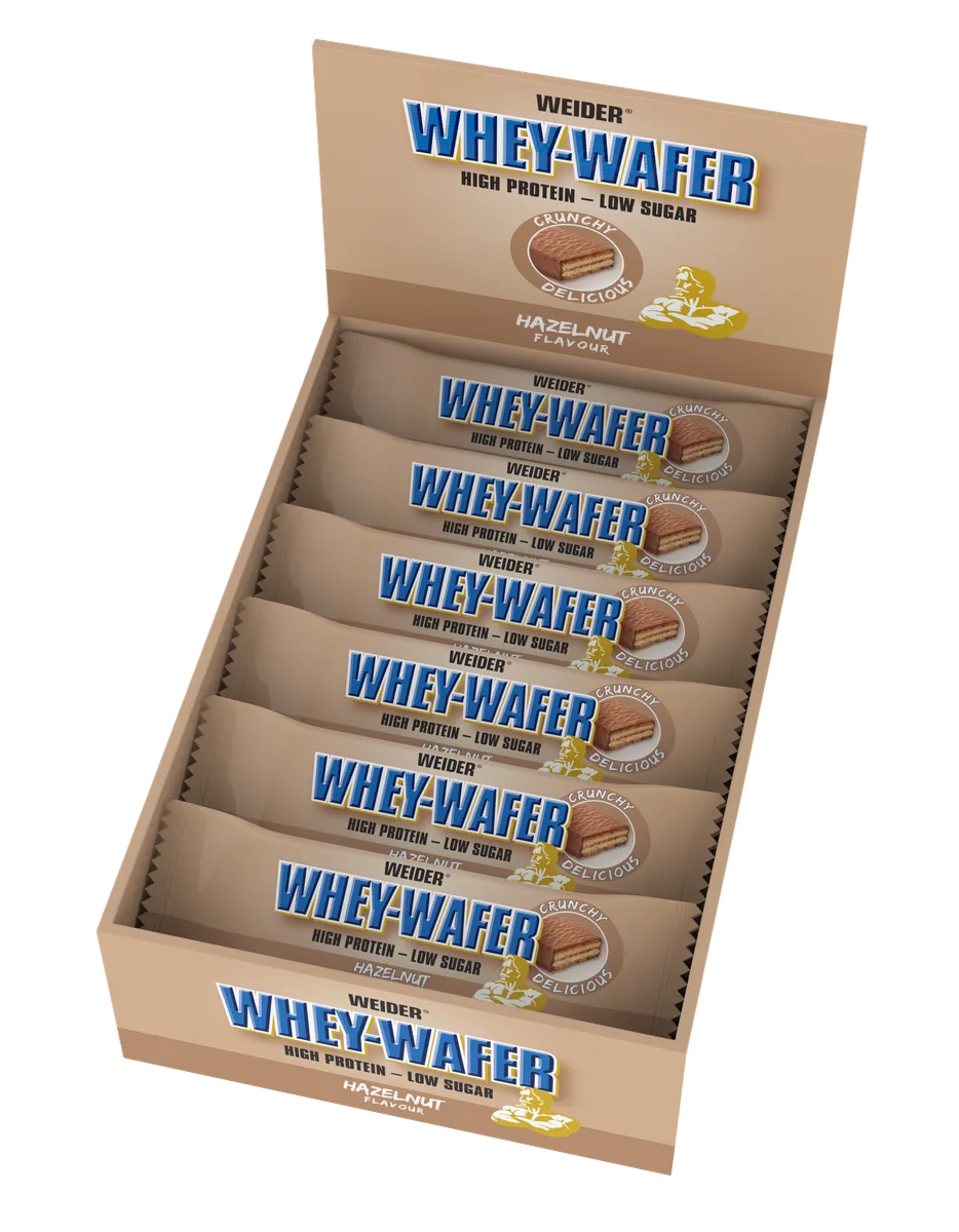 Whey Wafer Bar (12x35g) Stracciatella – Bild 7