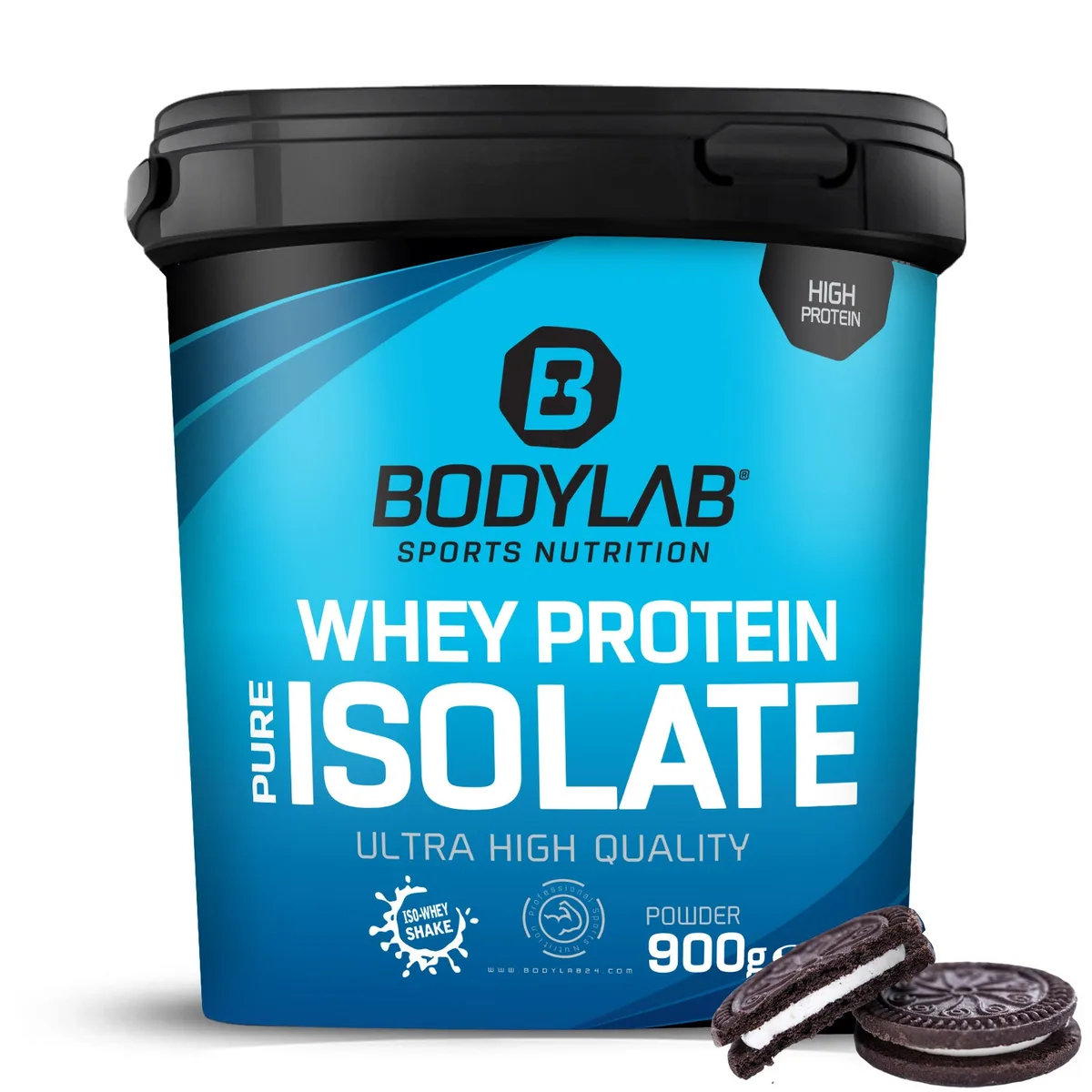 Whey Protein Isolat (900g) Banane – Bild 6