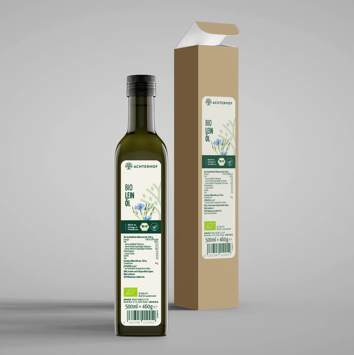 Bio Leinöl (500ml) – Bild 7