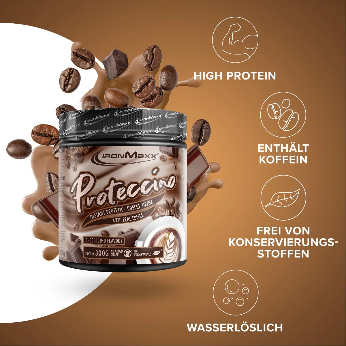 Proteccino (300g) - Chococcino Flavour – Bild 2