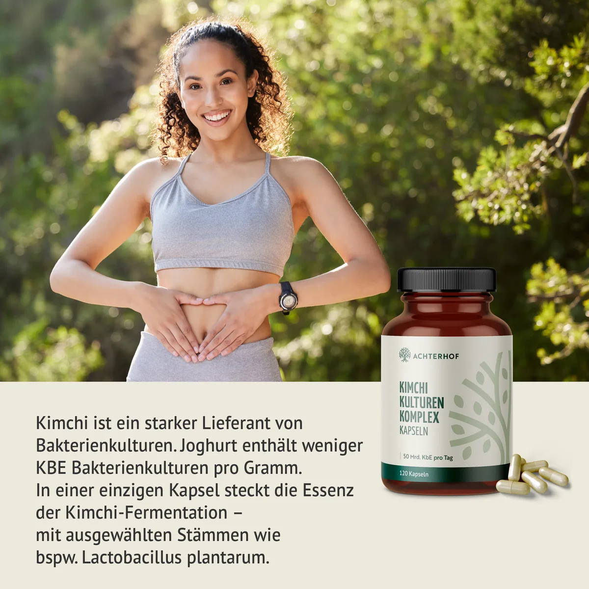 Kimchi Kulturen Komplex (120 Kapseln) – Bild 3