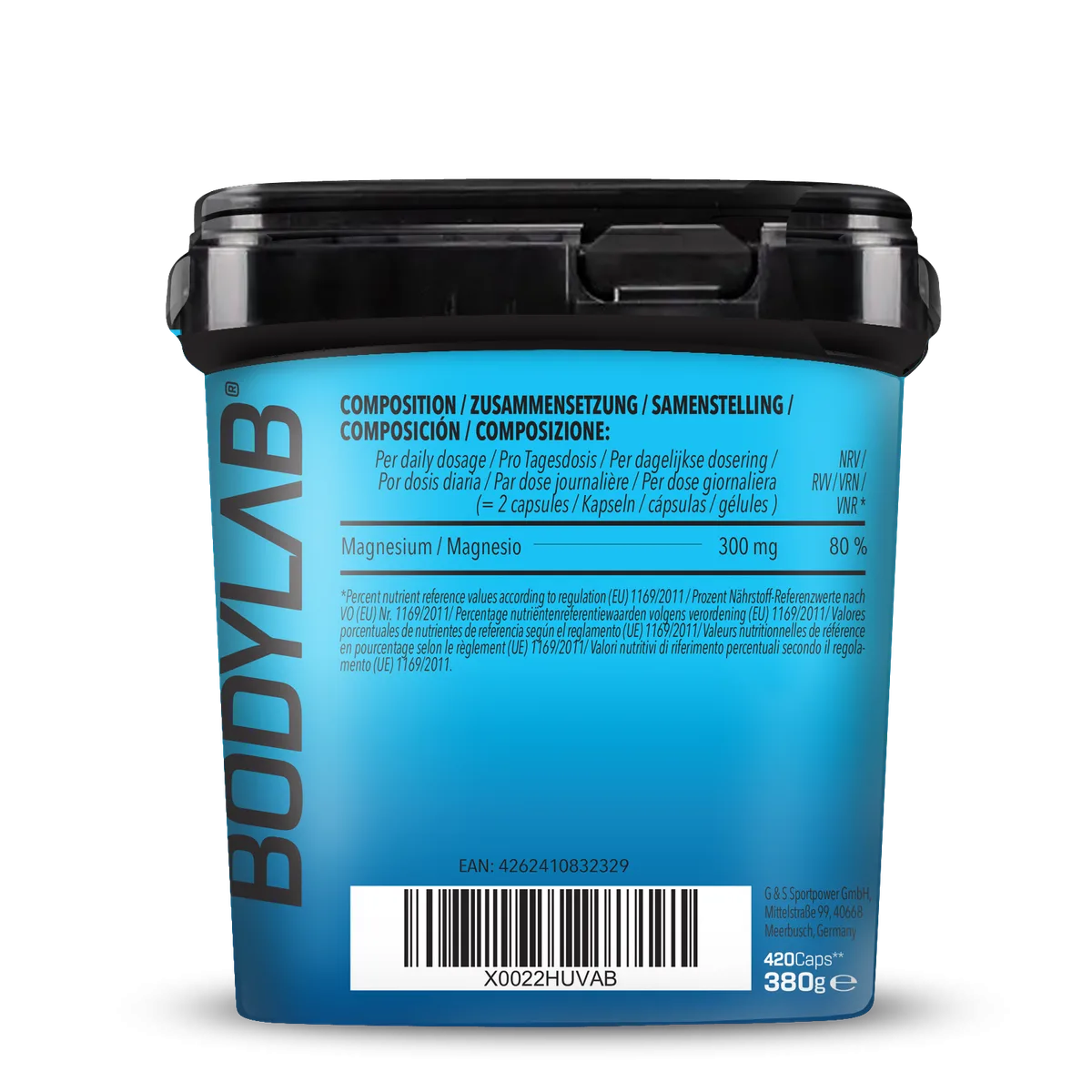 BIG PACK Magnesium Bisglycinate (420 Kapseln) – Bild 2