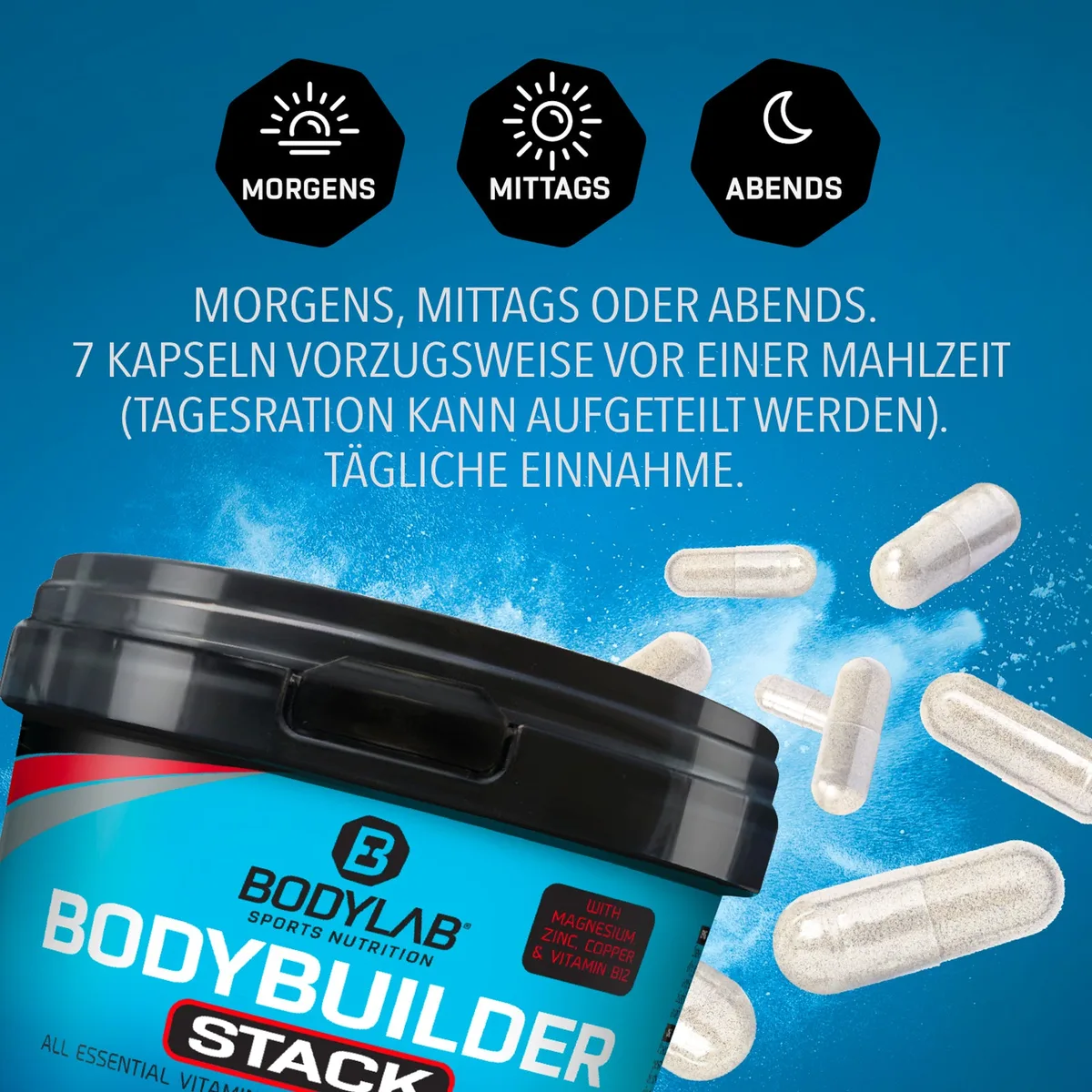 Bodybuilder Stack (210 Kapseln) – Bild 4