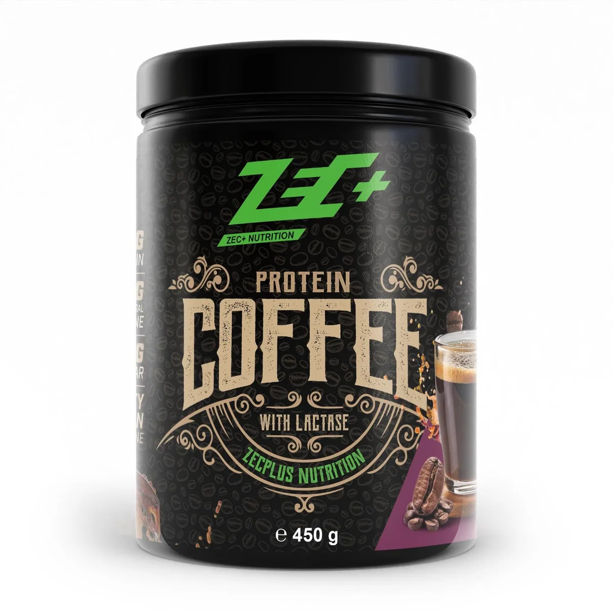 ZEC+ PROTEIN COFFEE, 450g Dark Roast – Bild 3