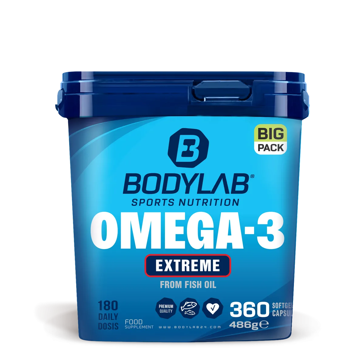 BIG PACK Omega-3 Extreme (360 Softgel Kapseln)