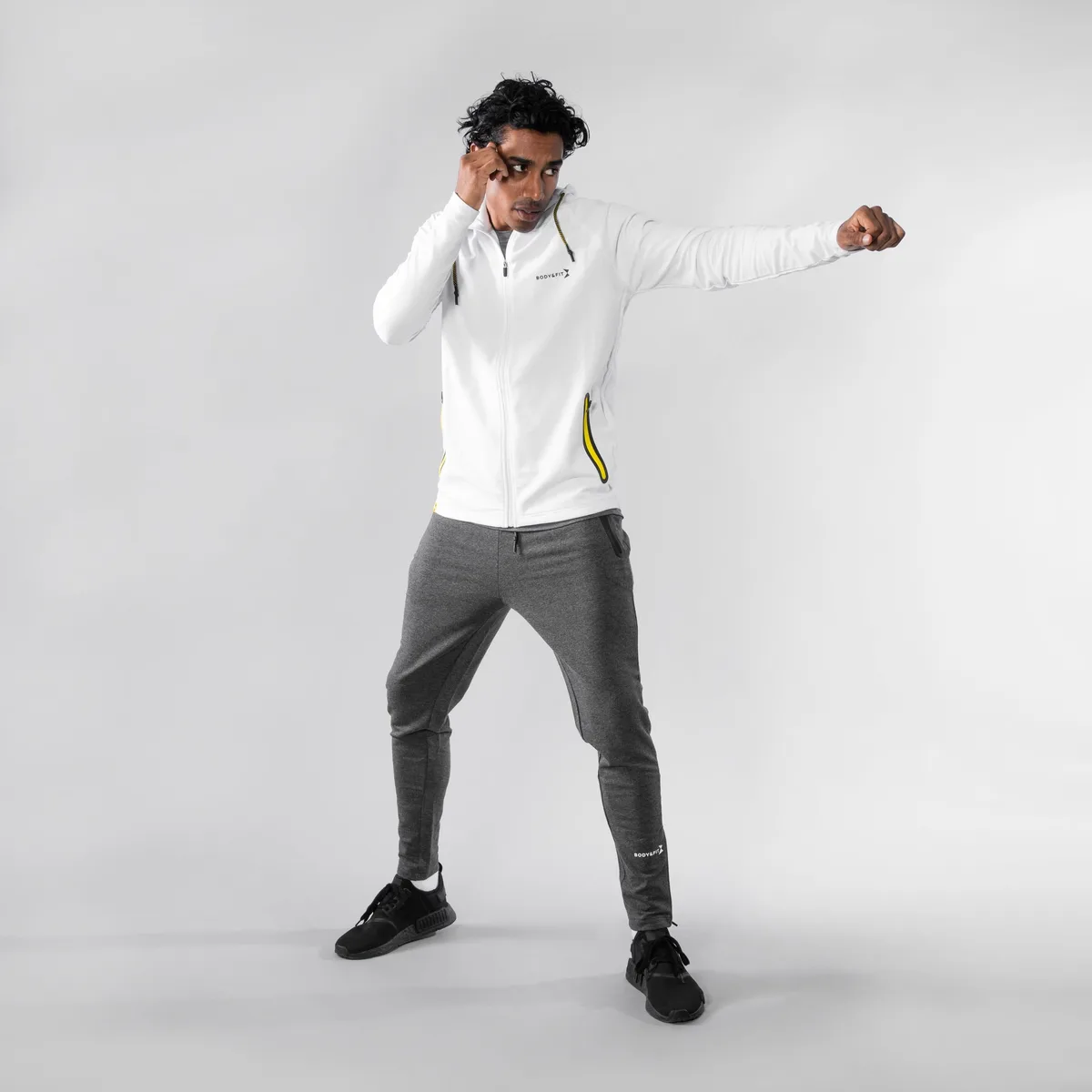 Perfection ease Hoodie Wit / L – Bild 6