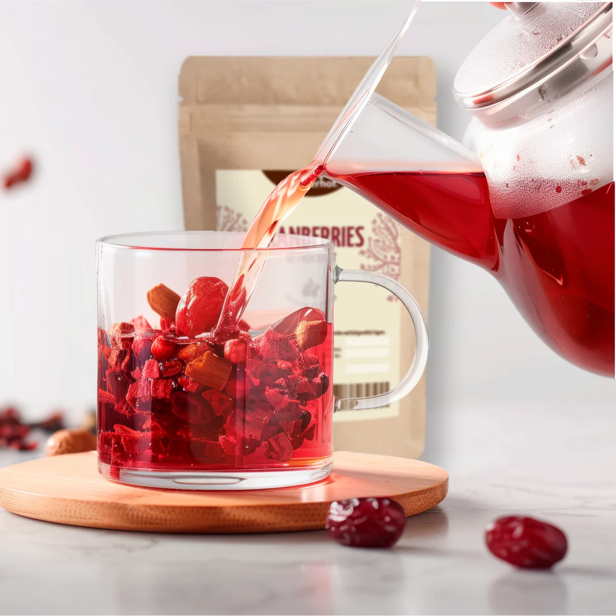 Cranberries getrocknet & gesüßt (500g) – Bild 5