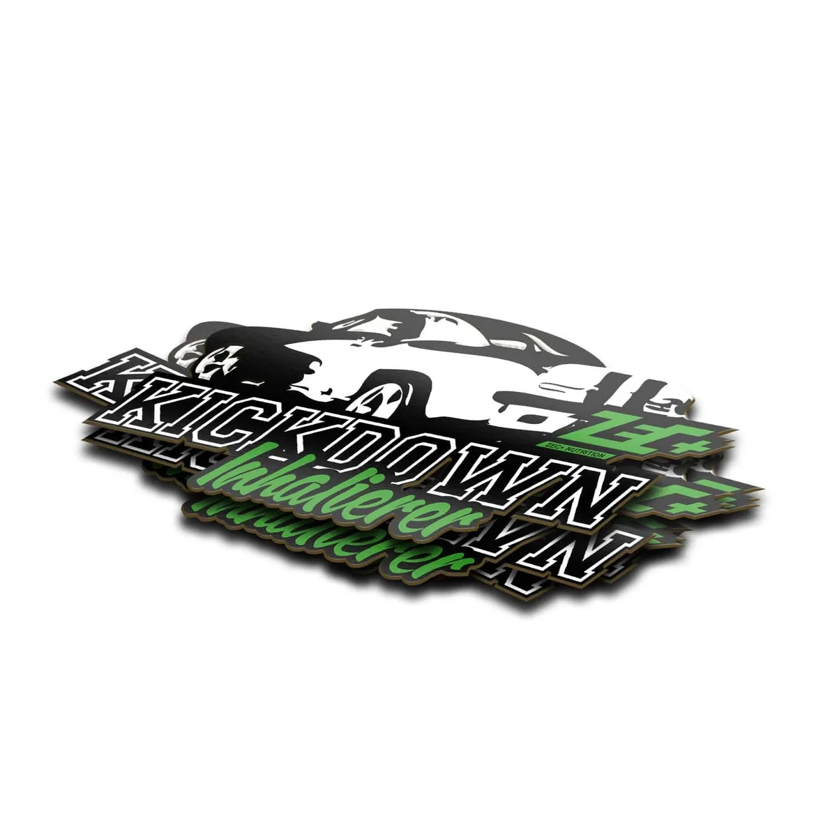 ZEC+ Autoaufkleber KLEIN KICKDOWN – Bild 2