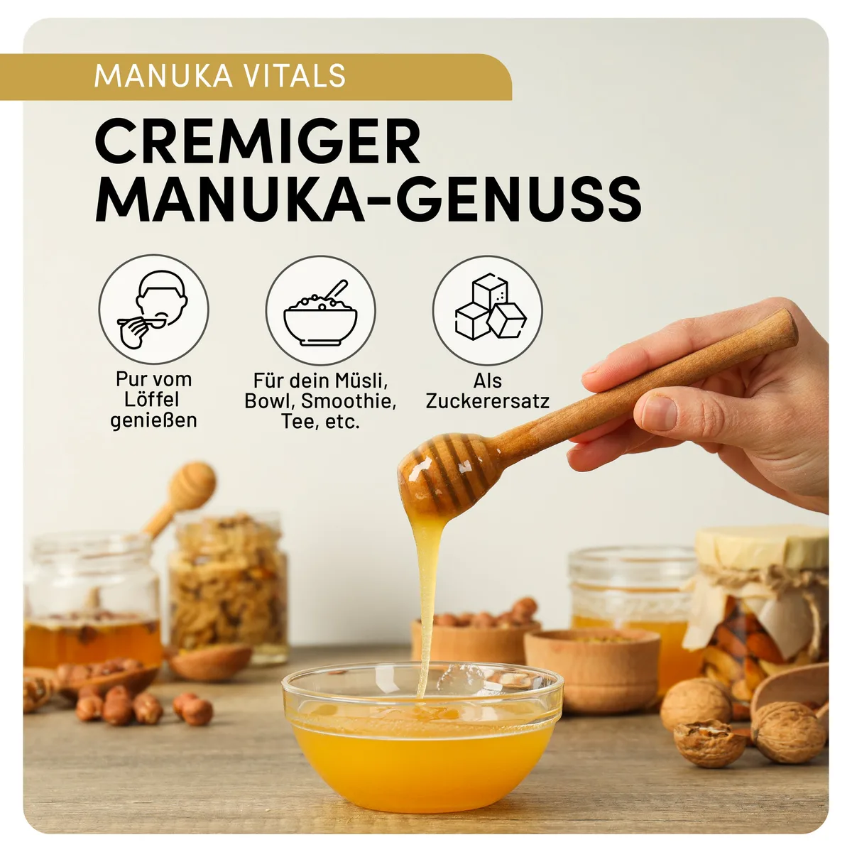 Manuka Vital Honig MGO 450+ (250g) – Bild 6