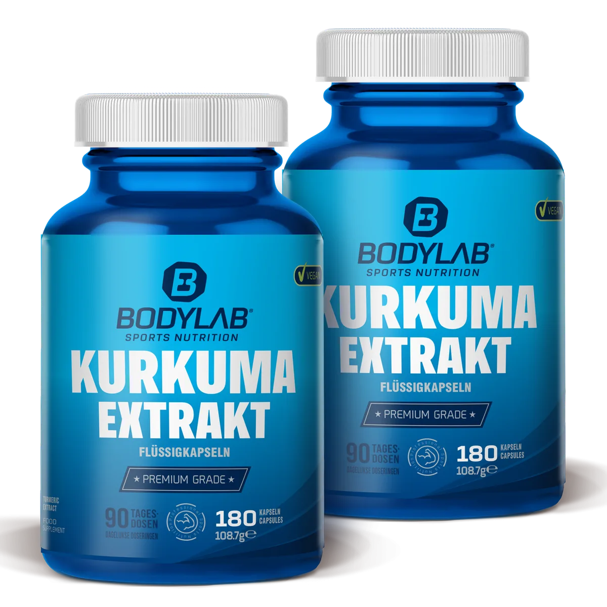 2 x Turmeric Extract (je 180 Kapseln)