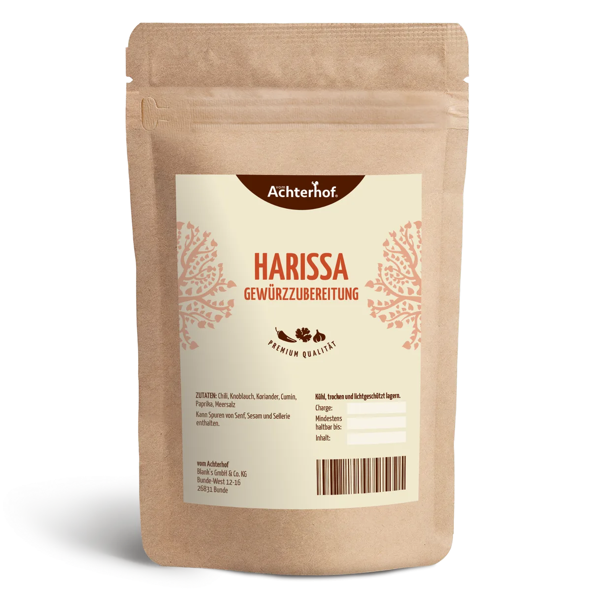 Harissa Gewürzzubereitung (100g)