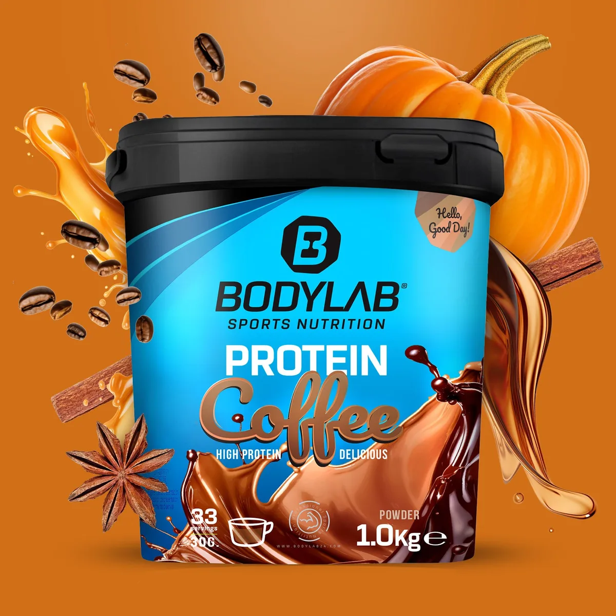 Protein Coffee (1000g) Kaffee-Decafe (entkoffeiniert) – Bild 7