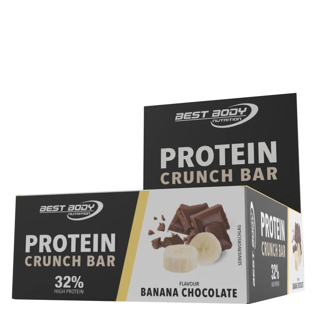 Protein Crunch Bar (12x35g) Banana Chocolate – Bild 5