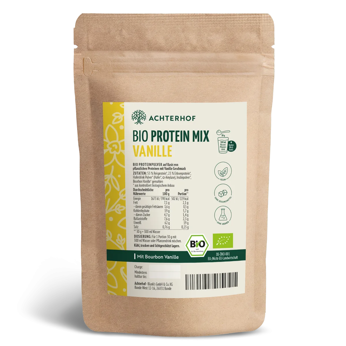 Bio Protein Mix Vanille (250g)