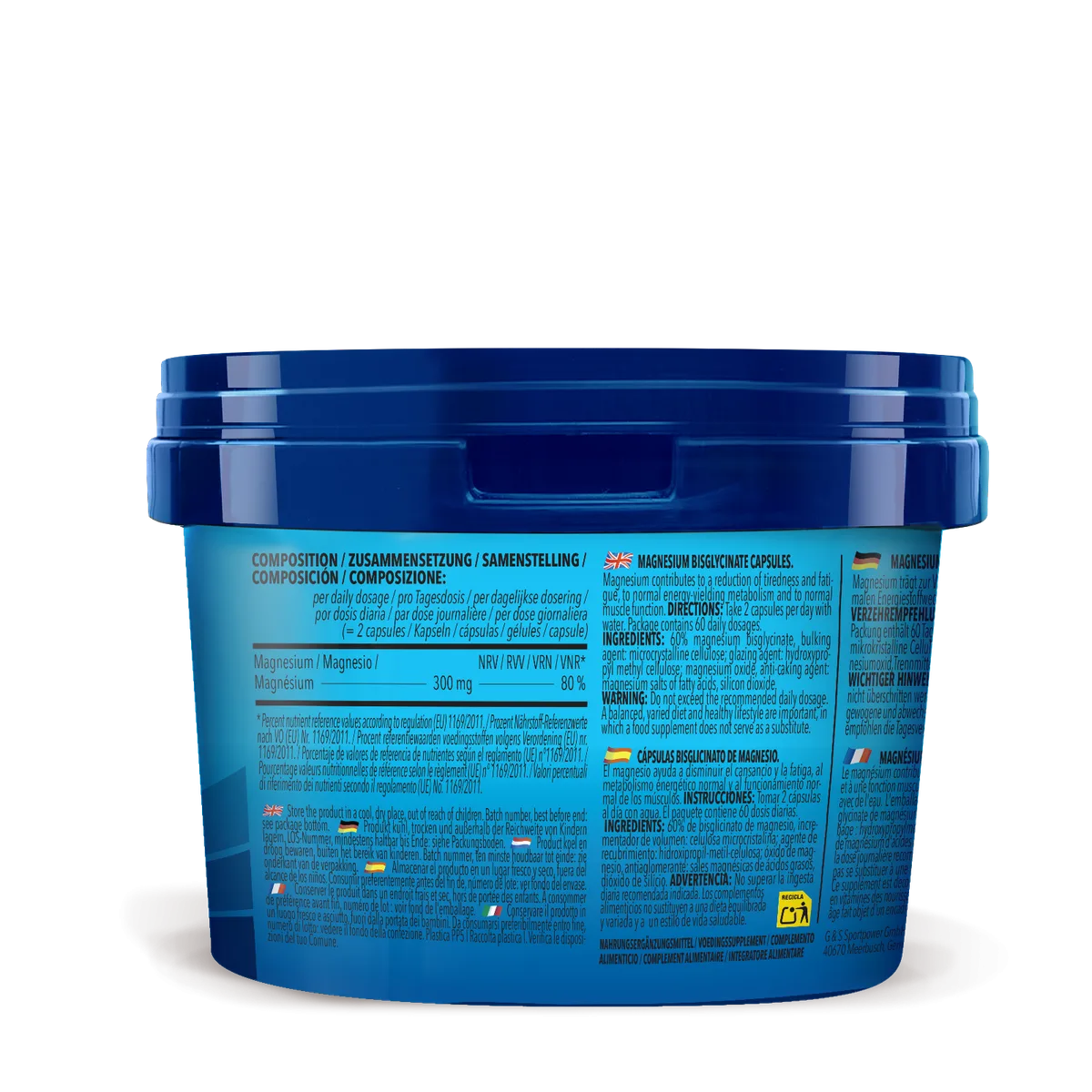 Magnesium Bisglycinate (120 Kapseln) – Bild 2