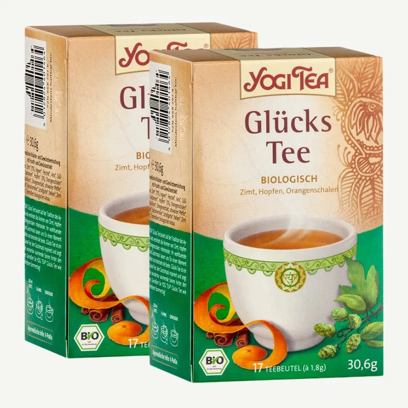 Yogi Tea Bio Glücks Tee Glücks / 2 x 17 Beutel