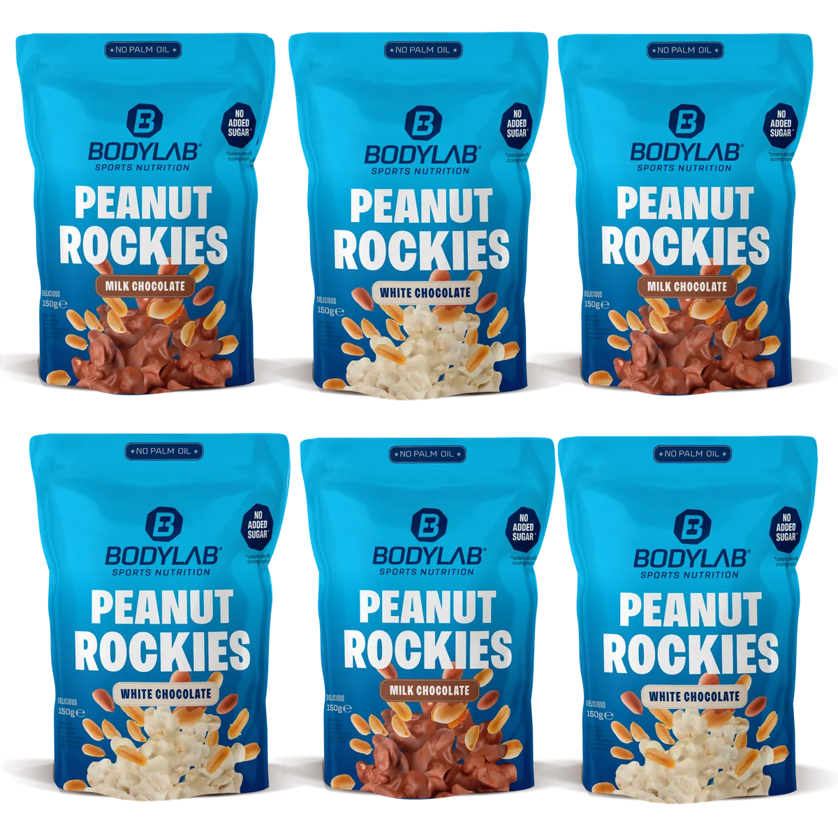 6 x Peanut Rockies (je 150g)