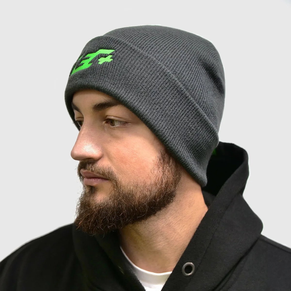 ZEC+ PREMIUM CUFFED BEANIE Grau – Bild 2