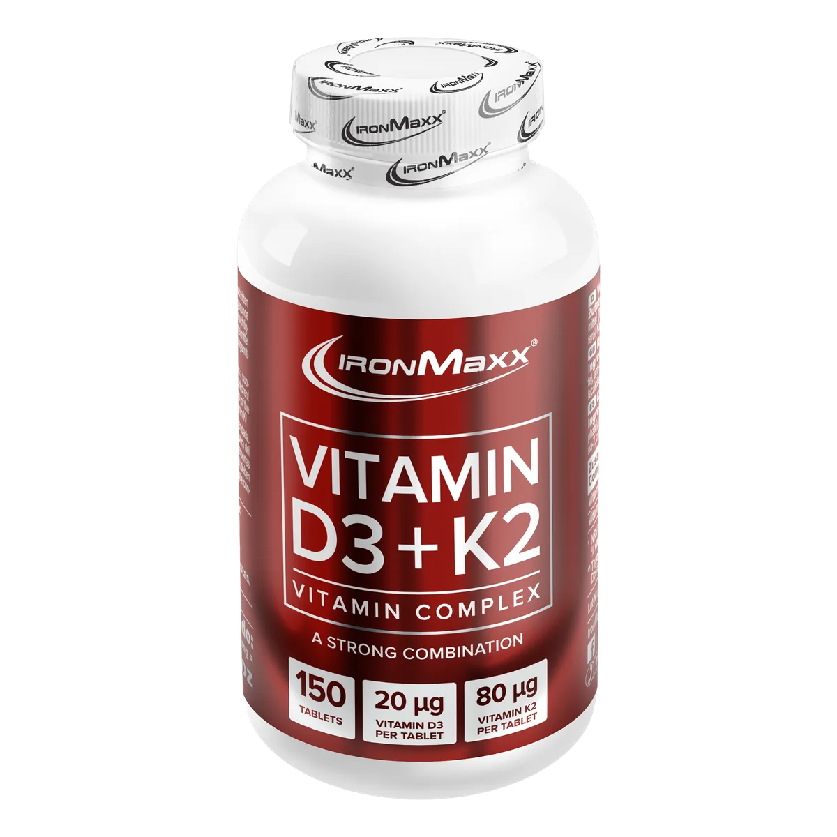 Vitamin D3 + K2 - 150 Tabletten – Bild 2
