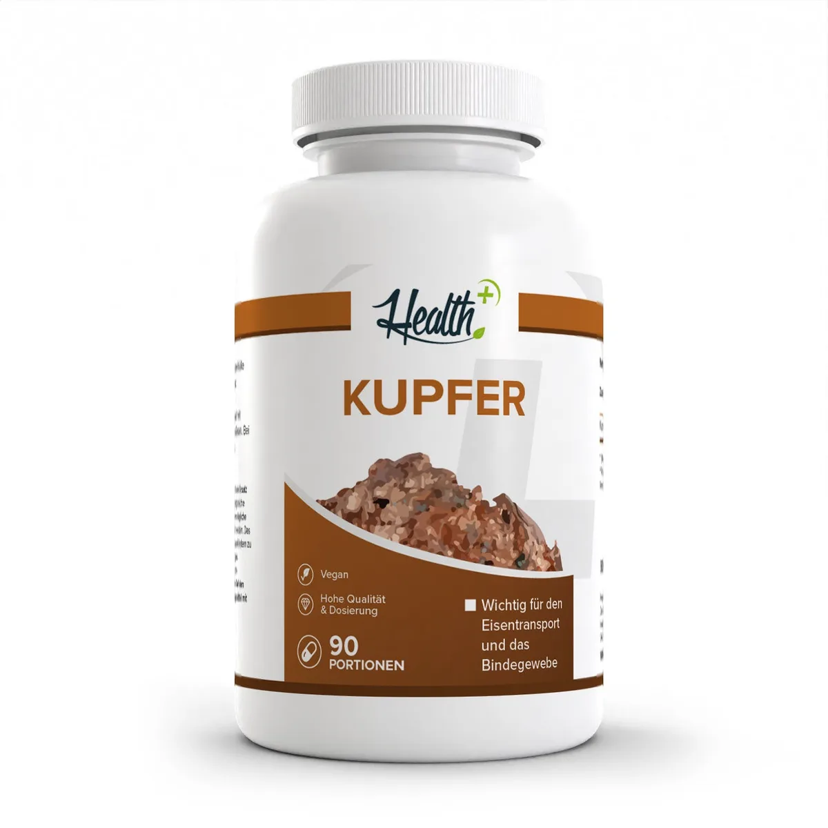 HEALTH+ KUPFER, 90 Kapseln