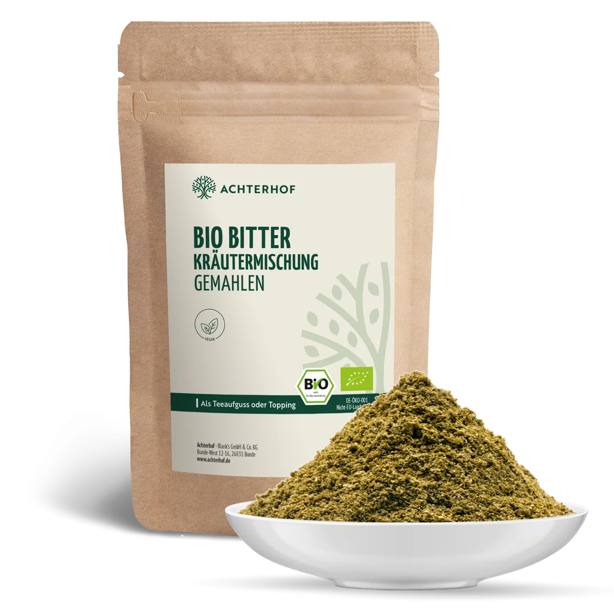 Bio Bitter Kräutermischung gemahlen (100g) – Bild 2