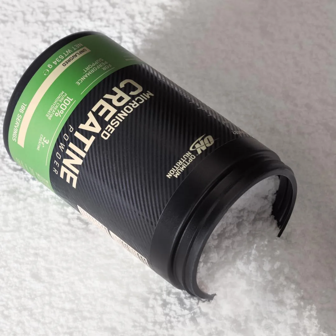 Optimum Nutrition Mikronisiertes Kreatin Pulver, Geschmacksneutral, 317g, 93 Portionen – Bild 8