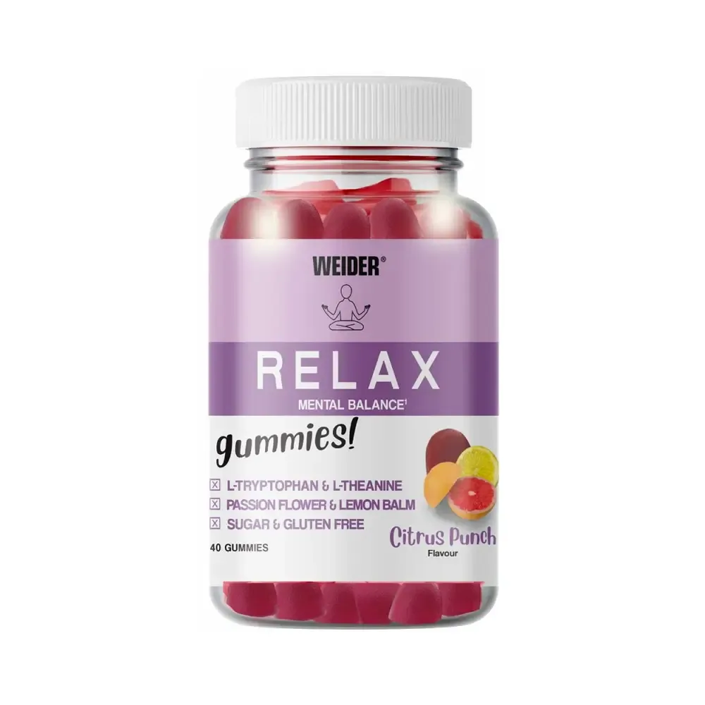 Weider Nutrition Relax Mental Balance 40 Gummies