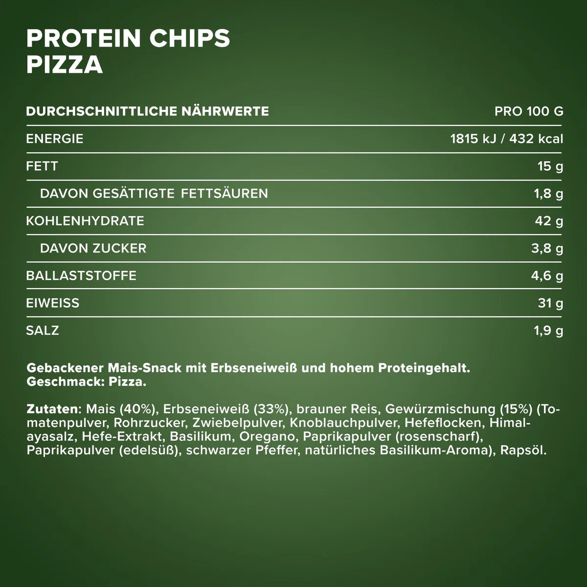 Protein Tortilla Chips 1.0 (60g) - Italian Style – Bild 4