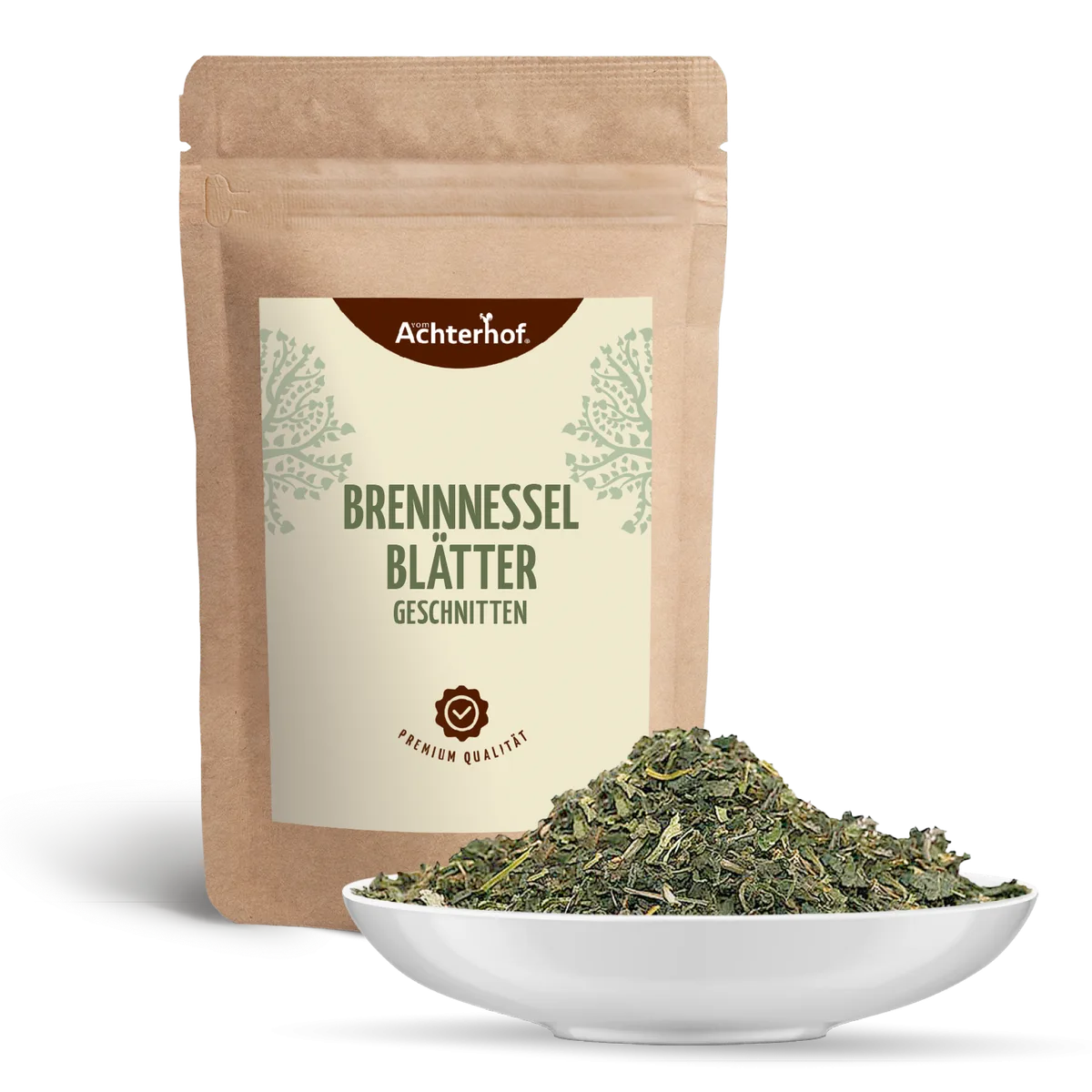 Brennnesselblätter geschnitten (100g) – Bild 3