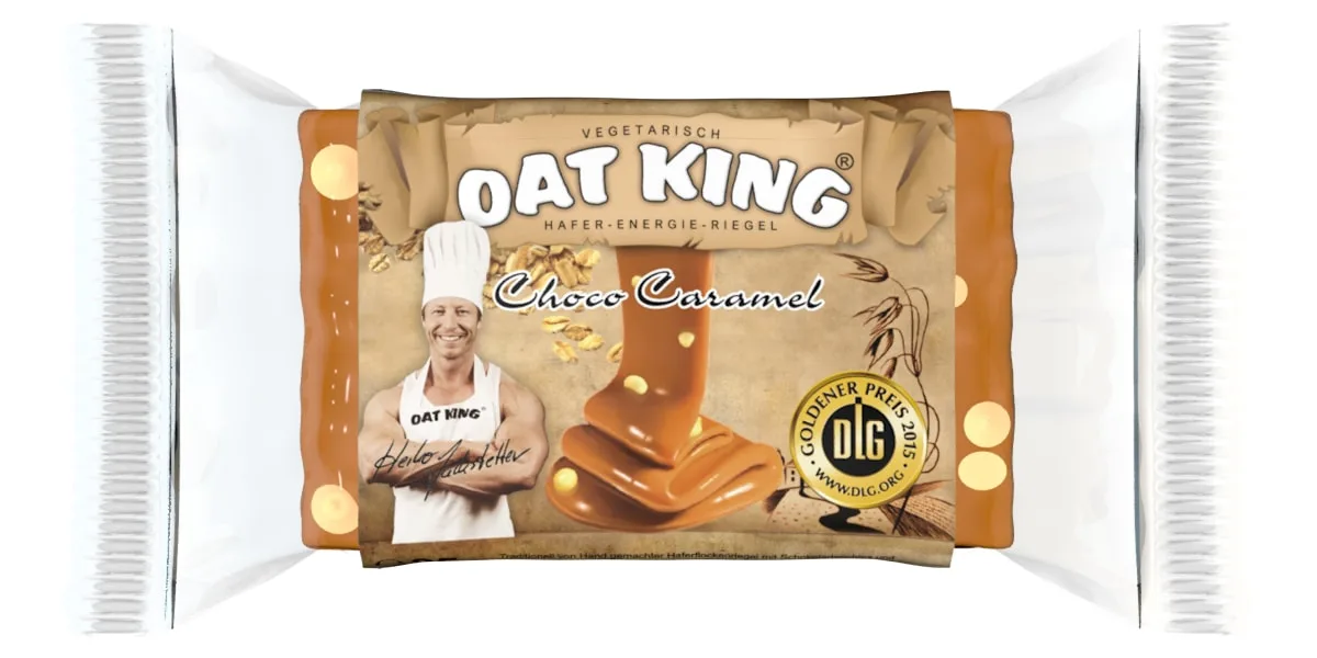 Oat King Energy Bar (10x95g) Choco Caramel – Bild 3