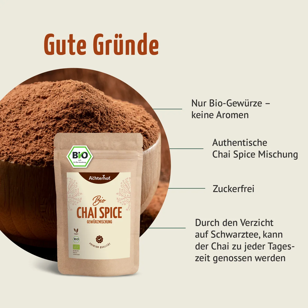 Bio Spicy Chai Latte Set – Bild 6