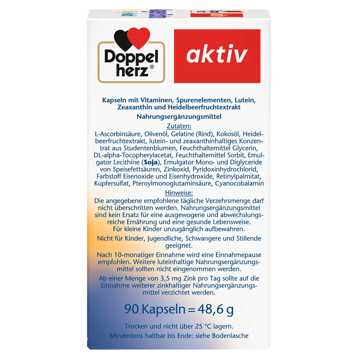 Augen Extra Tag + Nacht (90 Kapseln) – Bild 3