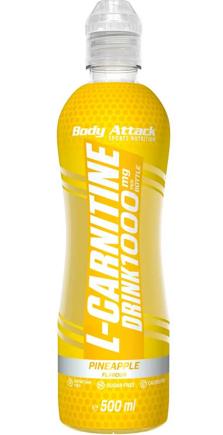 Body Attack L-Carnitin Drink, 500ml