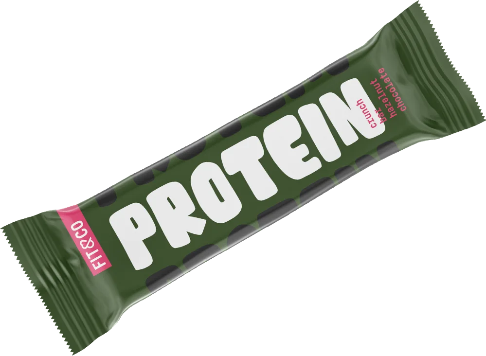 Fit & Co Protein Bar Caramel Chocolate / 10x55g – Bild 3