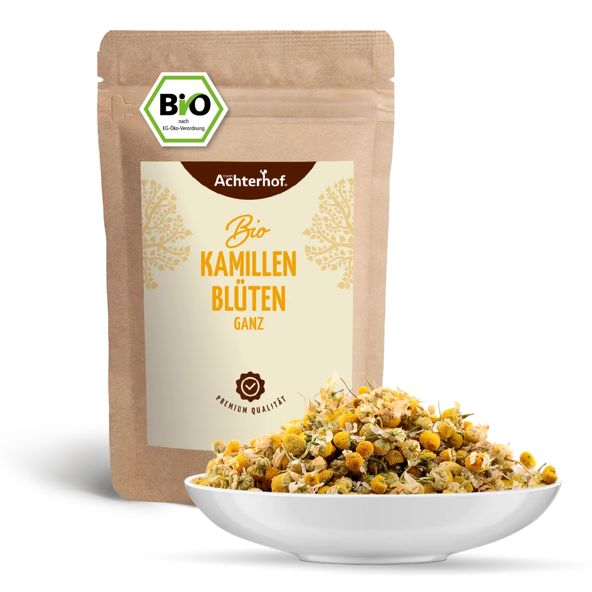 Kamillenblüten ganz Bio (500g) – Bild 3