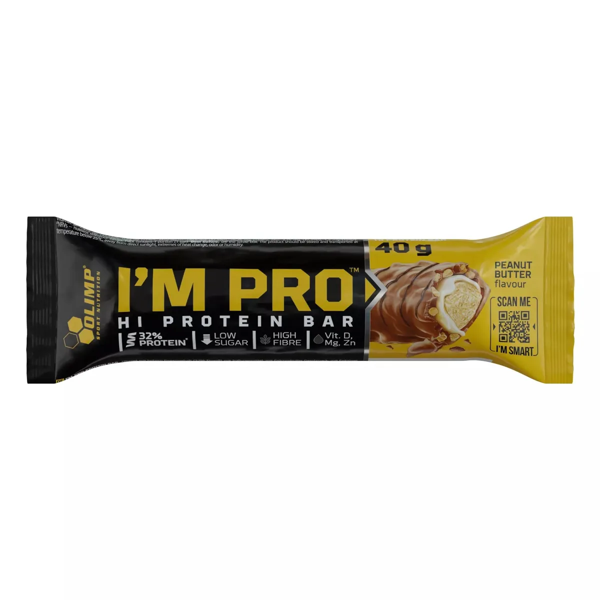 I'M PRO Protein Bar (15x40g) Coffee Delight – Bild 7