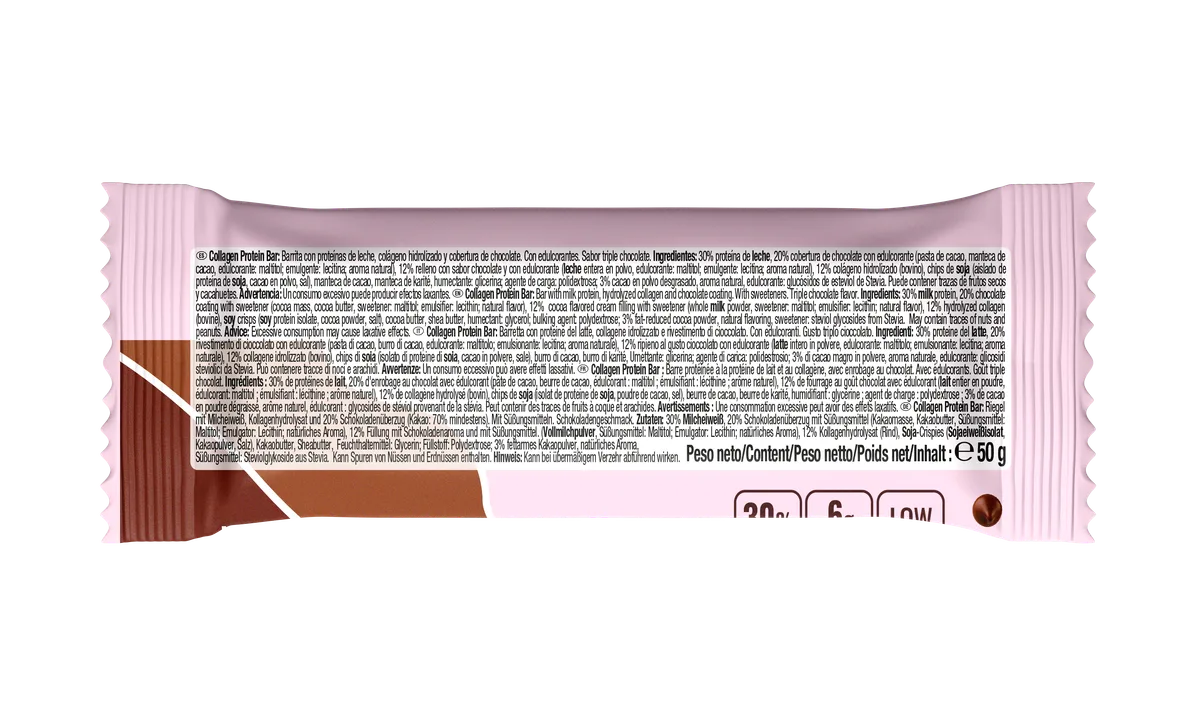 Betty's Collagen Protein Bar Chocolate Raspberry – Bild 6