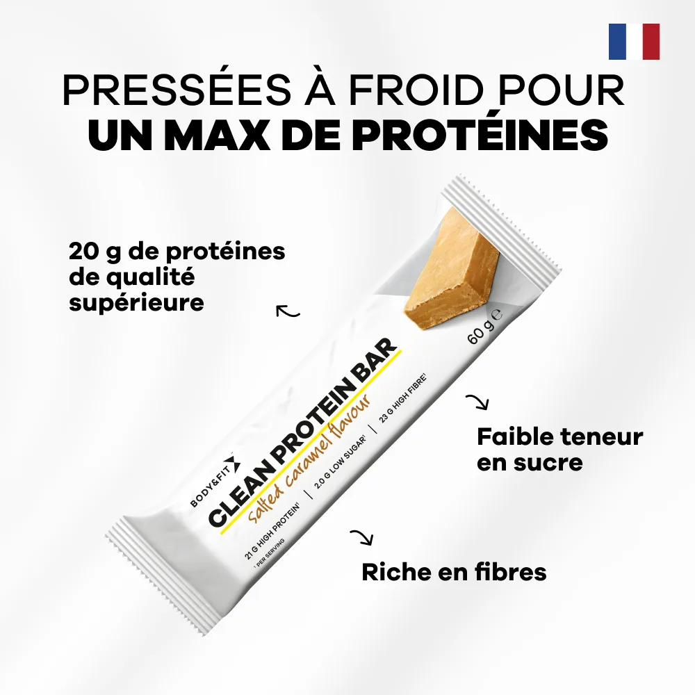Clean Protein Bar *NIEUW* Blueberry / 60.0 – Bild 3