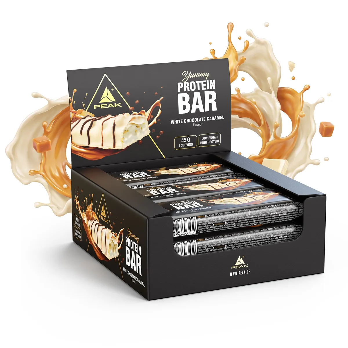 Yummy Protein Bar Display - 12 Riegel / Chocolate Brownie – Bild 2