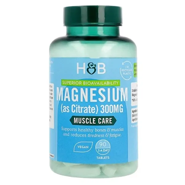 H&B Magnesium Citrate 300 mg – 90 Tabletten