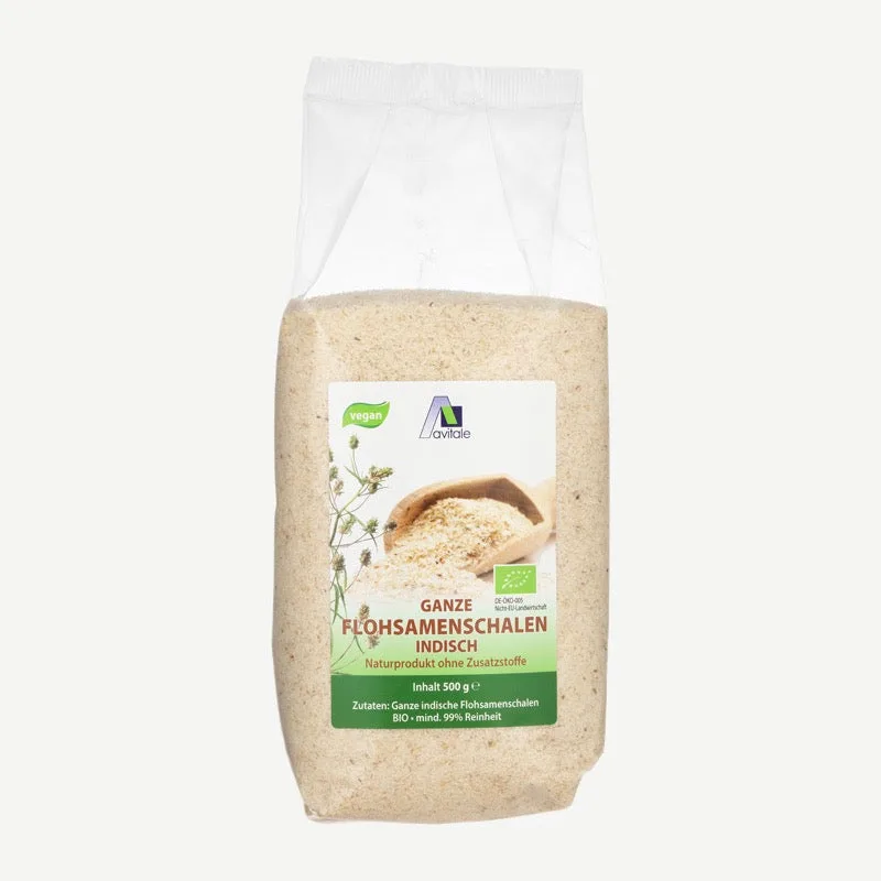 Avitale Bio Indische Flohsamenschalen Basic / 250 g – Bild 2
