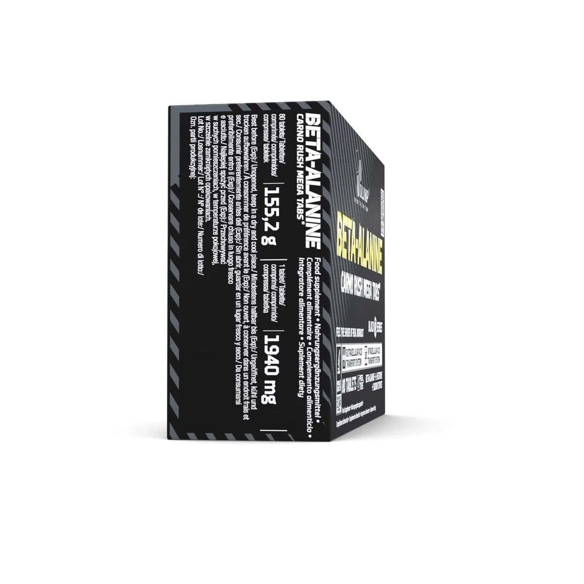 Olimp Sport Nutrition Beta-Alanine Carno Rush 80 Tabletten, 1er Pack (1 x 155,2 g) – Bild 2