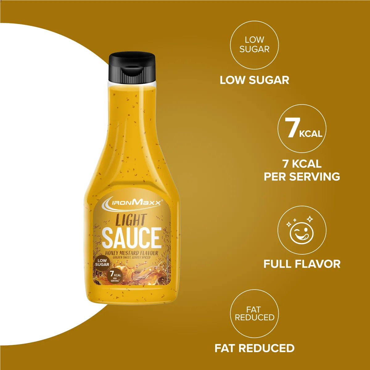 Light Sauce (285ml) - Honey Mustard – Bild 7