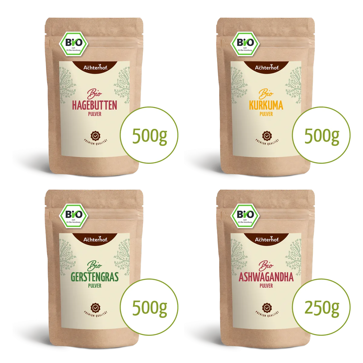 Goldene Milch Mischung 4er Bio Set – Bild 2
