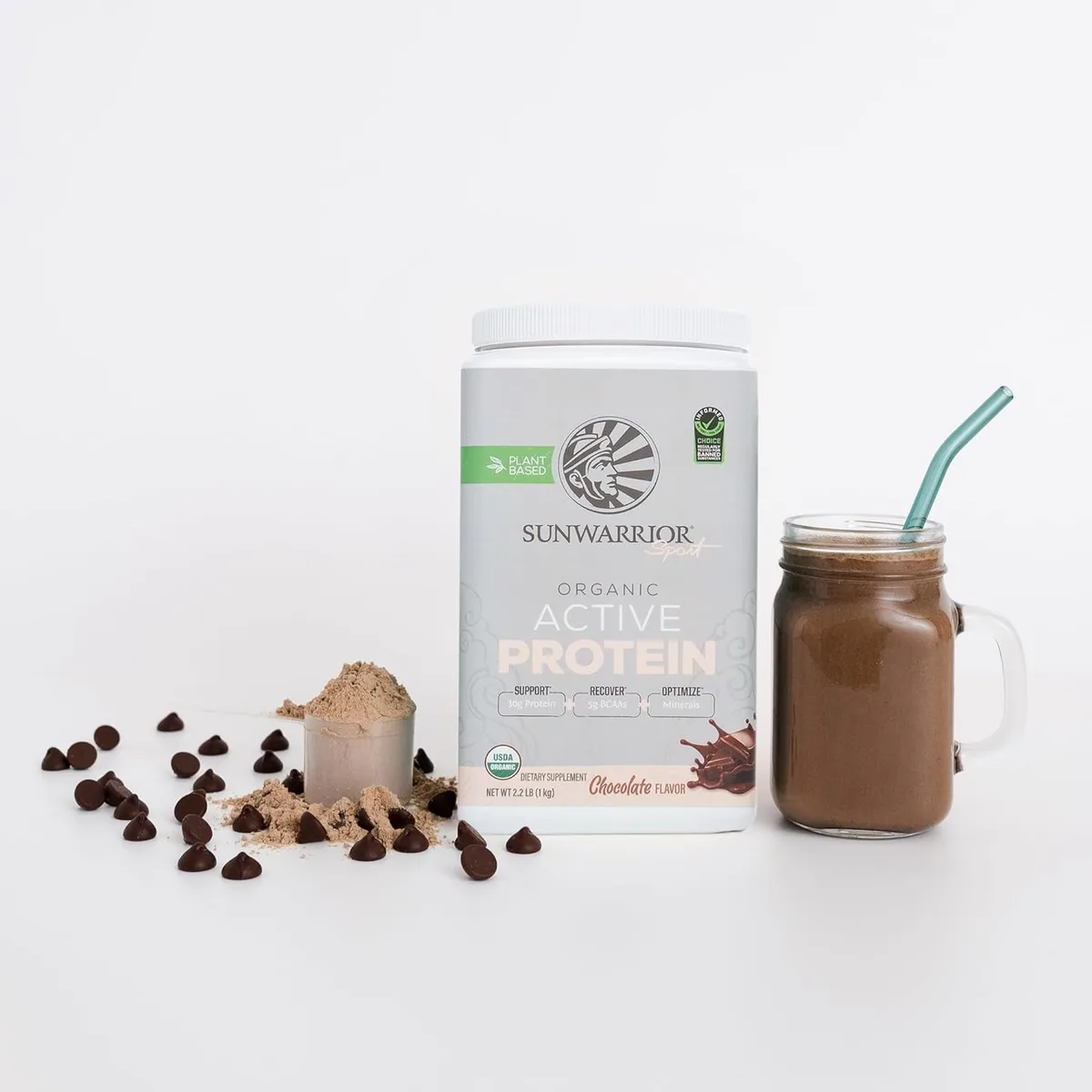 Active Protein Organic (1000g) Vanilla – Bild 5