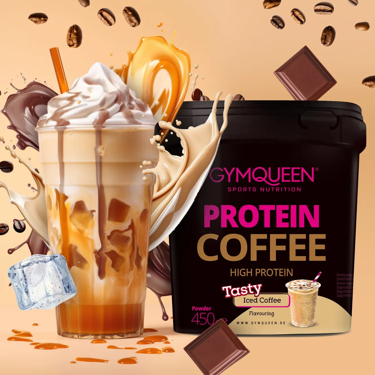 Protein Coffee (450g) Iced Coffee ohne Koffein – Bild 6