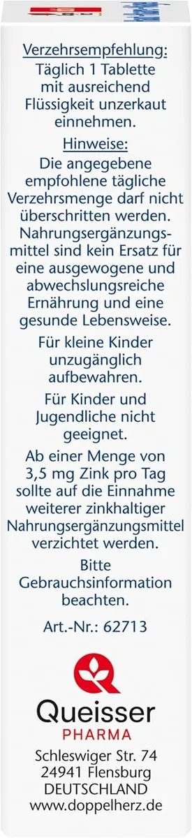 Haut + Haare + Nägel (30 Tabletten) – Bild 3